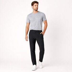 Jack Archer Jetsetter Performance Pants Men's 40x34 Black Travel Casual Golf‎